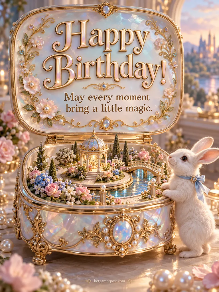 Happy Birthday Wishes — A Little Magic in Every Moment (Bunny and the Music Box)
